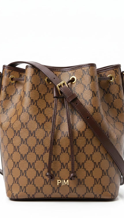 M-SIGNATURE BUCKET BAG