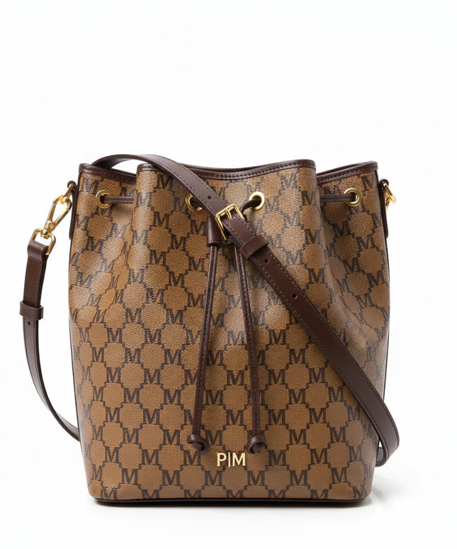 M-SIGNATURE BUCKET BAG