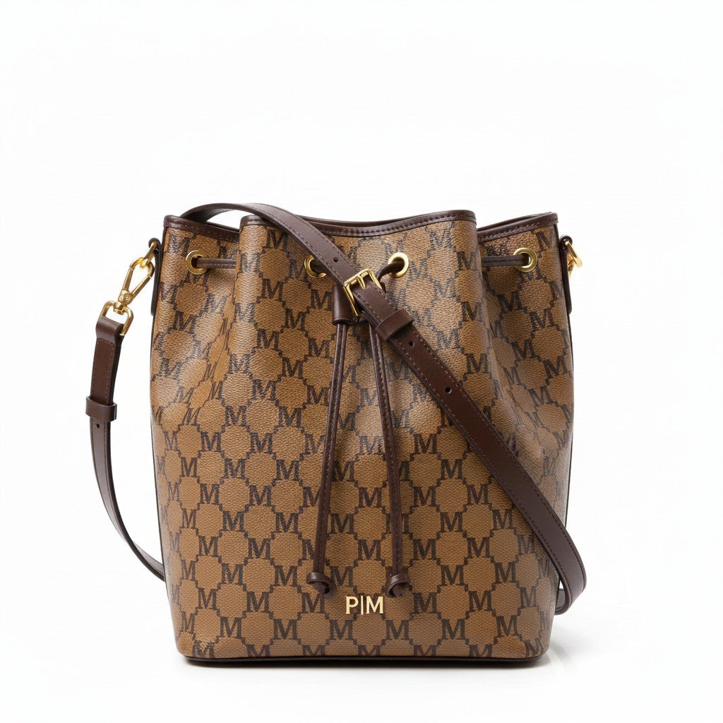 M-SIGNATURE BUCKET BAG