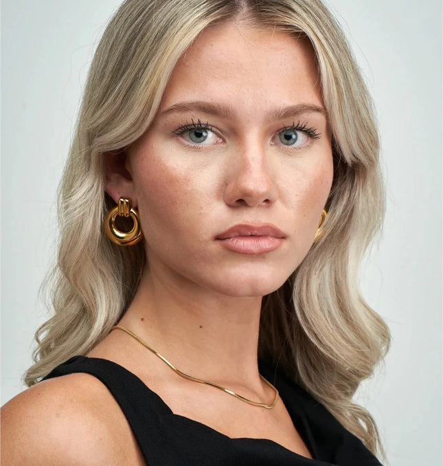 Power Loop Earrings – Bold, Rounded, Unapologetically You