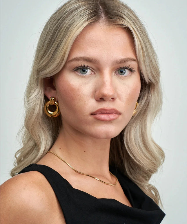 Power Loop Earrings – Bold, Rounded, Unapologetically You