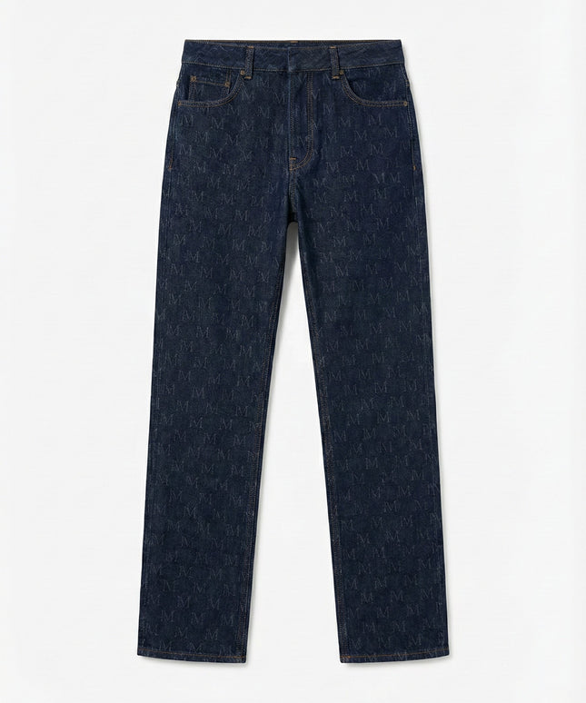 The PM Indigo Monogram Jean