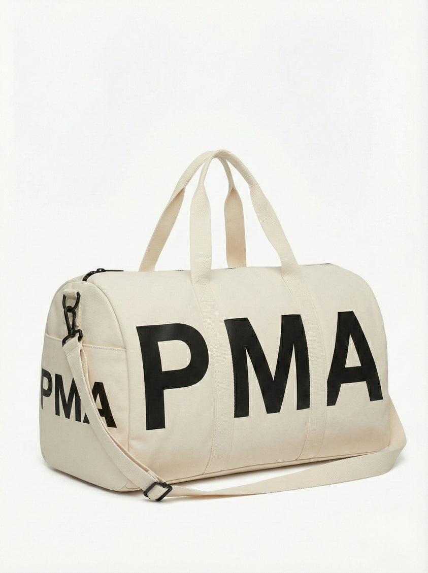 THE PMA CANVAS DUFFEL — SIGNATURE LARGE LOGO EDITION