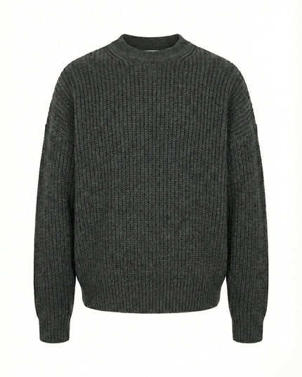 MFYM CHARCOAL SIGNATURE KNIT