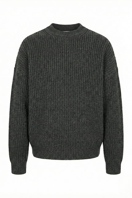 MFYM CHARCOAL SIGNATURE KNIT