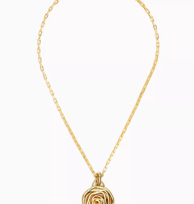 SPIRAL EMBRACE LUXE SET In Solid Non-Tarnish Stainless Steel With 18K Gold-Plate