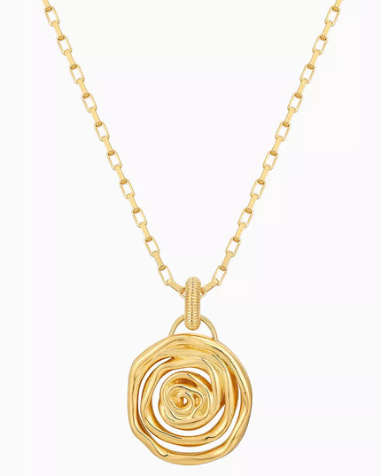 SPIRAL EMBRACE LUXE SET In Solid Non-Tarnish Stainless Steel With 18K Gold-Plate