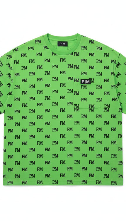 The PM Vivid Monogram Tee
