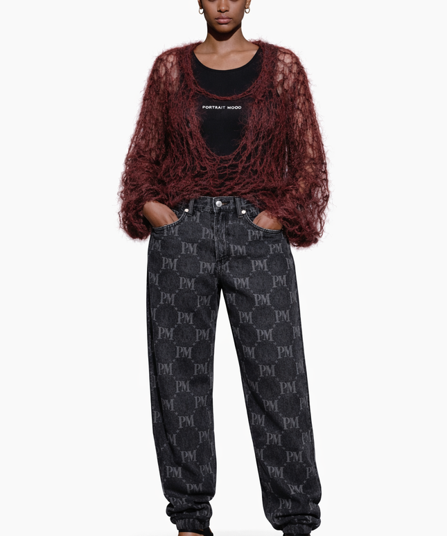 The P|M Signature Monogram Denim - Vintage Noir Edition