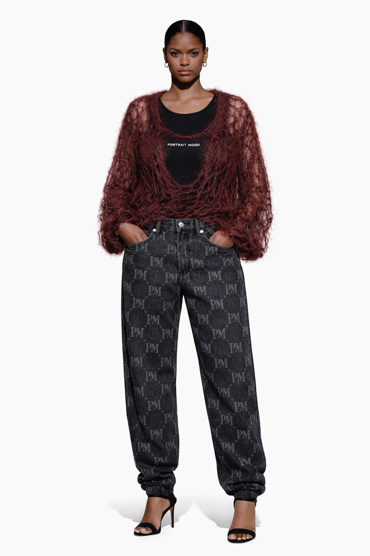 The P|M Signature Monogram Denim - Vintage Noir Edition