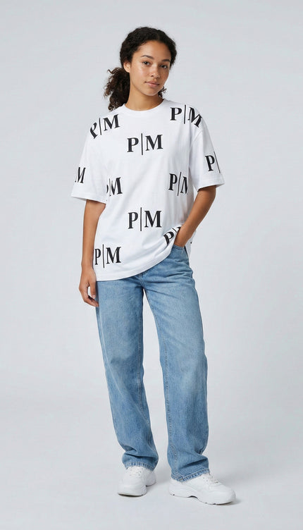 The PM Macro Monogram Tee