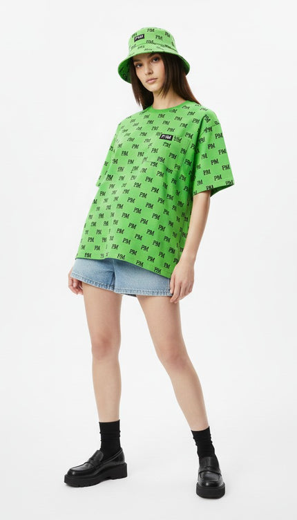 The PM Vivid Monogram Tee