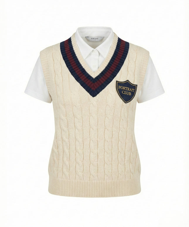 P|M – Portrait Club Knit Vest