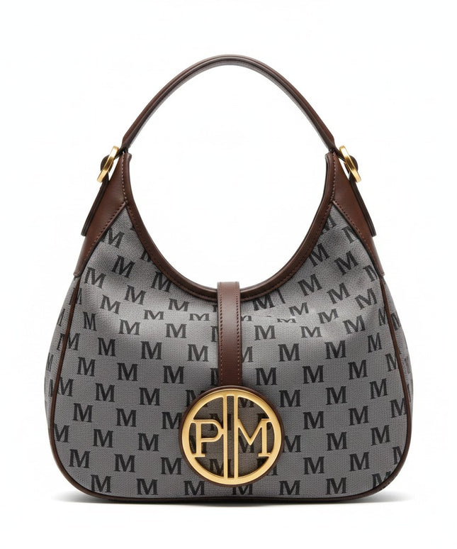 M-SIGNATURE CRESCENT BAG