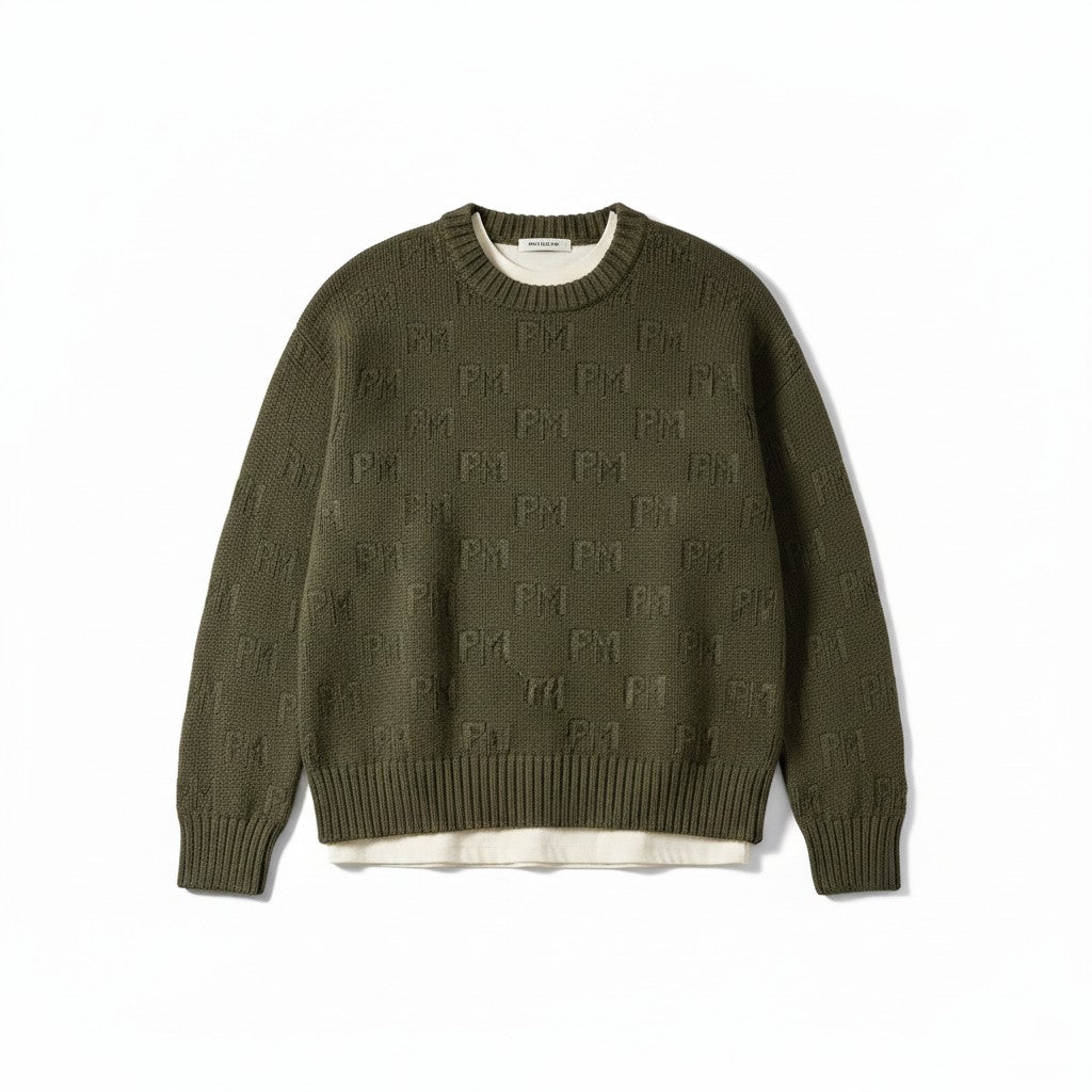 The PM Signature Relief Knit