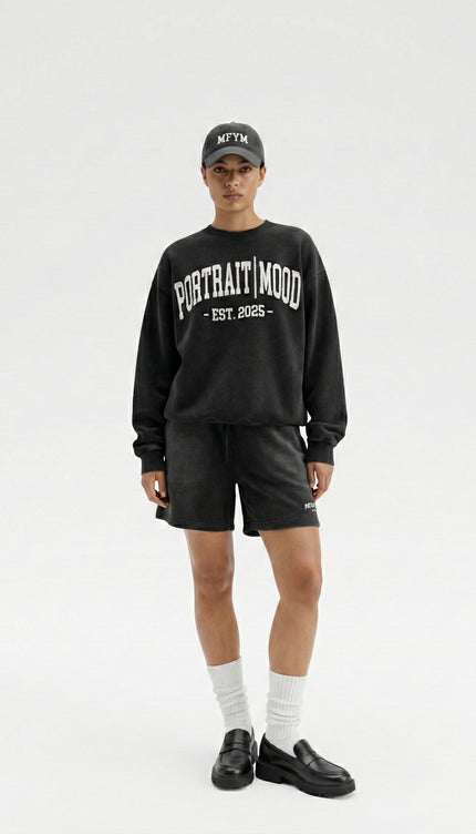 PORTRAIT MOOD™ EST. 2025 Vintage Crewneck