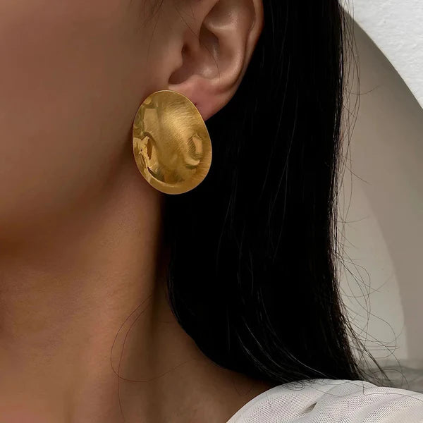 THE ORO OVAL EARRINGS