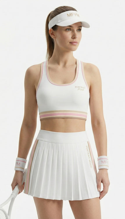 PORTRAIT MOOD — Élégance Tennis Set