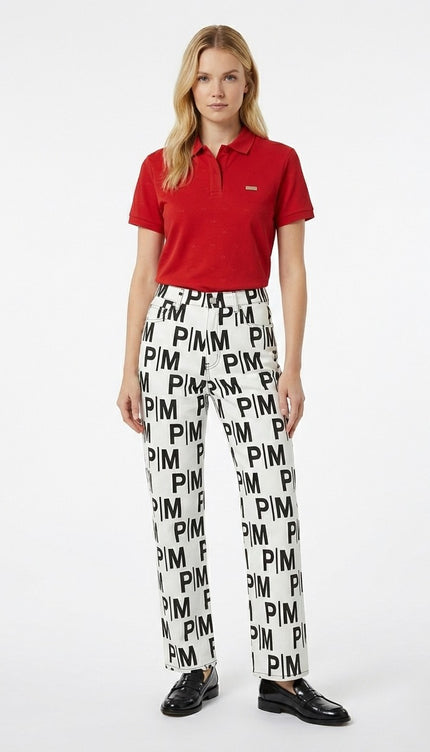 The PM Crimson Icon Polo