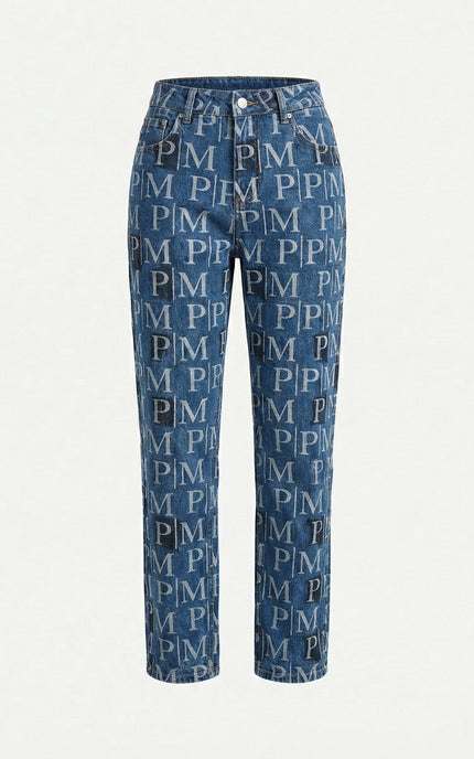 The PM Icon Monogram Jean