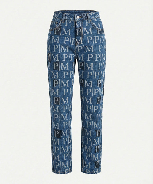 The PM Icon Monogram Jean