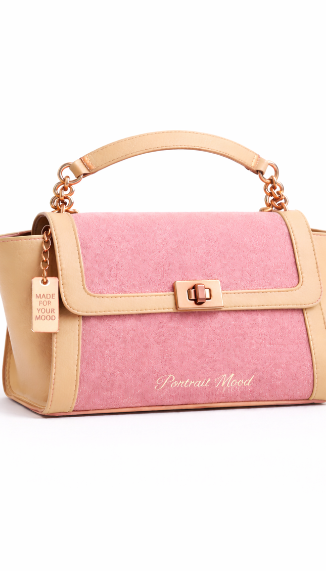 P|M PRETTY Top Handle - Rosewater & Bisque Top Handle (Signature Edition)