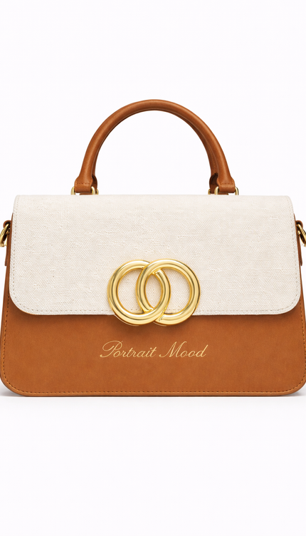 The P|M Heritage Top-Handle Satchel - Cognac Edition