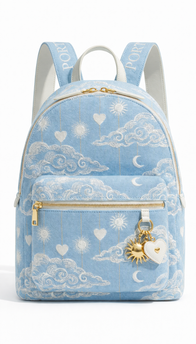 The P|M Altitude City Backpack - Céleste Toile Edition
