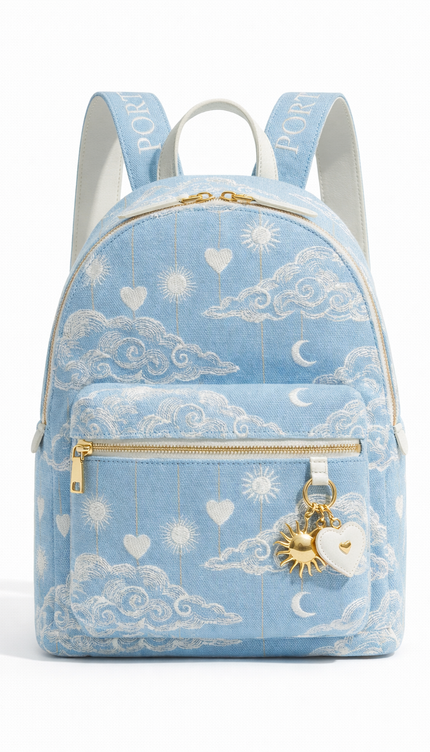 The P|M Altitude City Backpack - Céleste Toile Edition