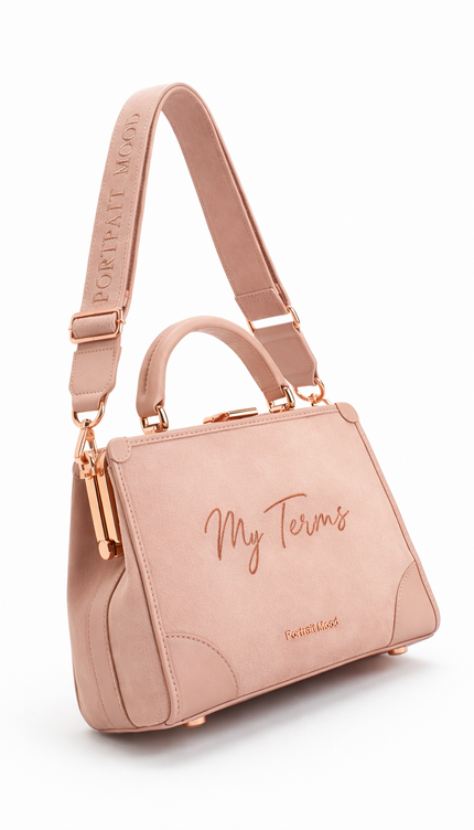 The P|M Aura Frame Top Handle - Dusty Rose My Terms Edition