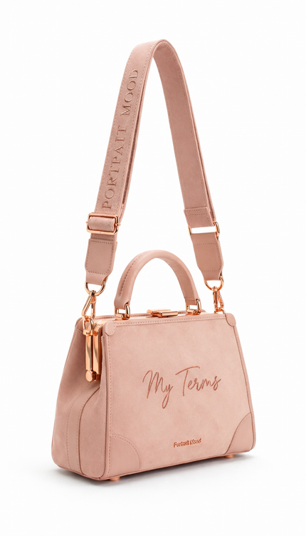 The P|M Aura Frame Top Handle - Dusty Rose My Terms Edition