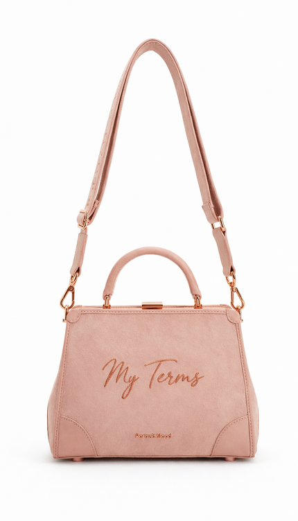 The P|M Aura Frame Top Handle - Dusty Rose My Terms Edition