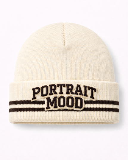 The Portrait Mood Varsity Beanie