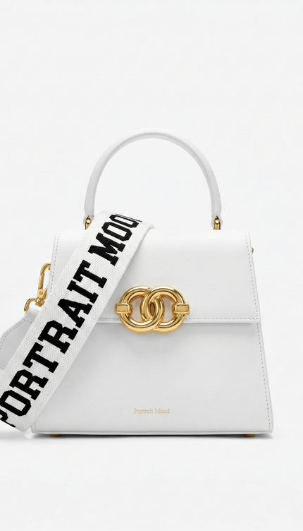 The P|M Ascendant Top Handle - Alabaster & Gold Edition