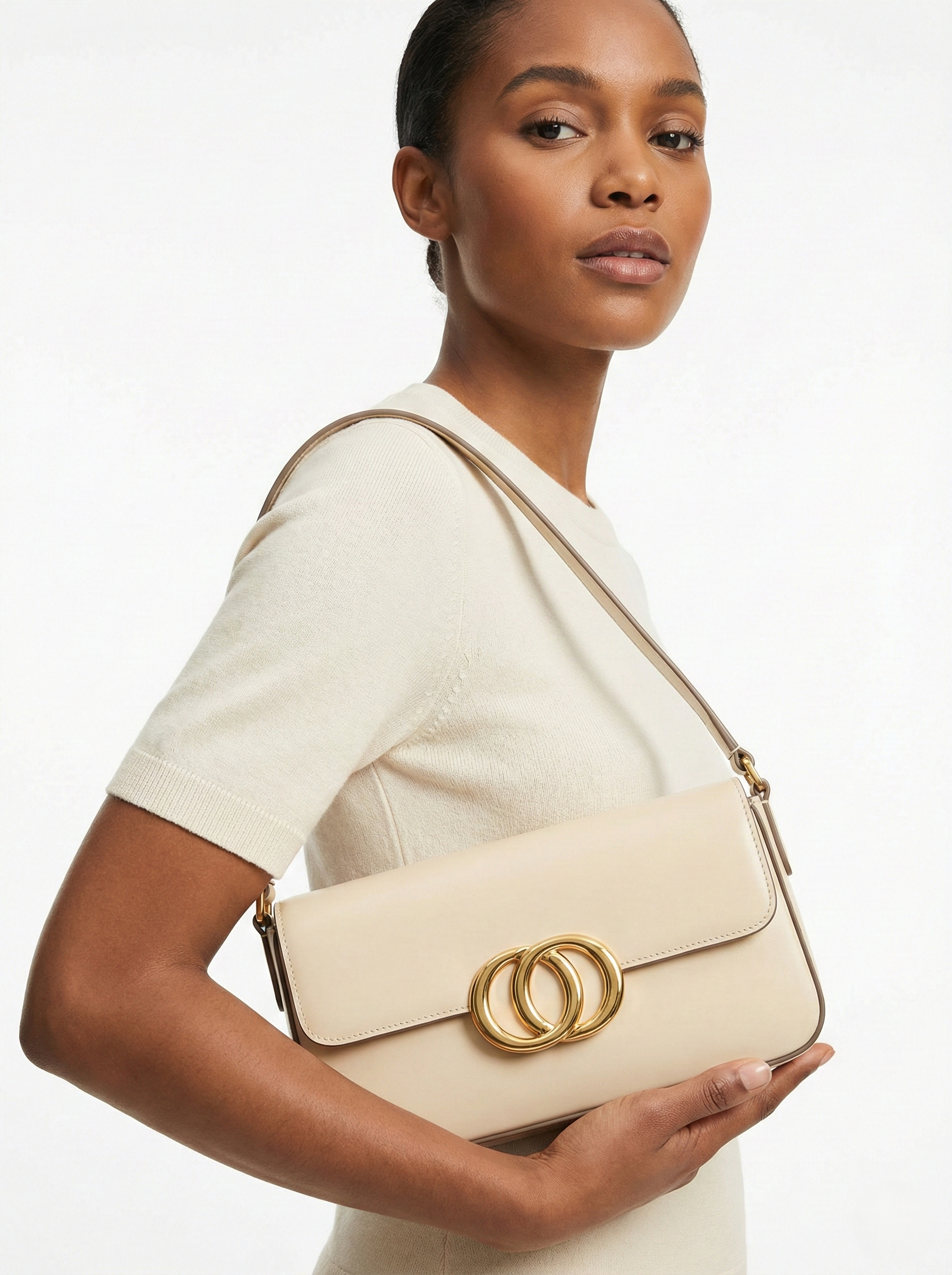 The P|M Horizon Shoulder Bag - Bisque Edition