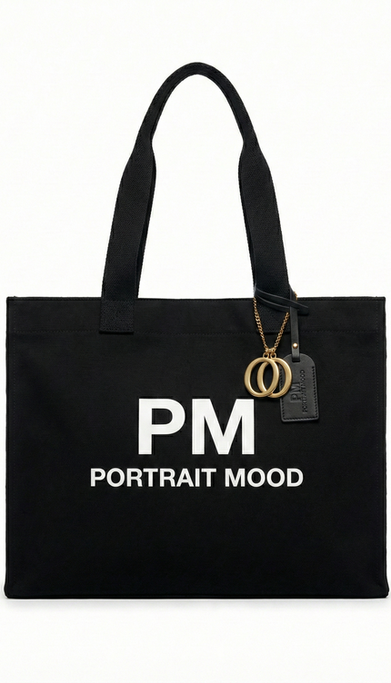 The P|M Studio Utility Tote - Noir Edition