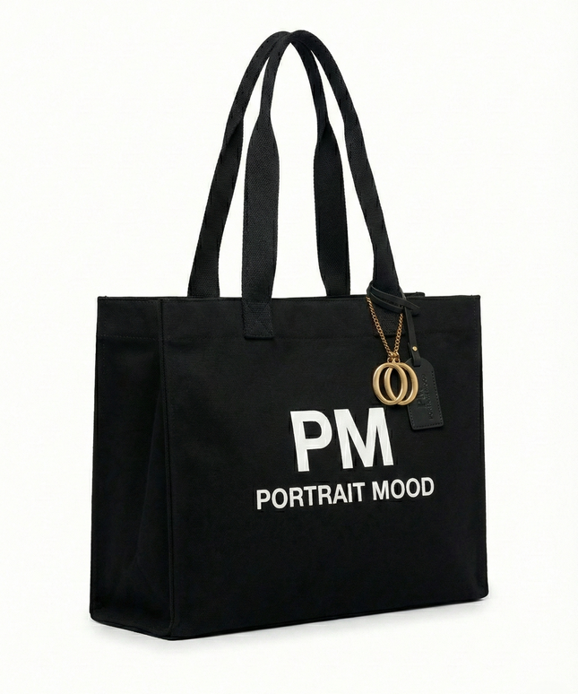 The P|M Studio Utility Tote - Noir Edition