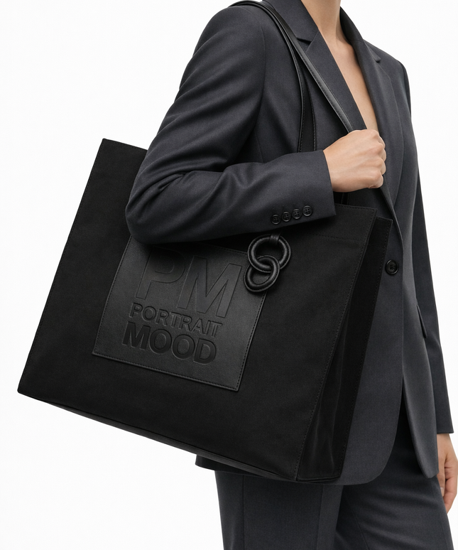 The P|M Shadow Patch Shopper - Noir Edition