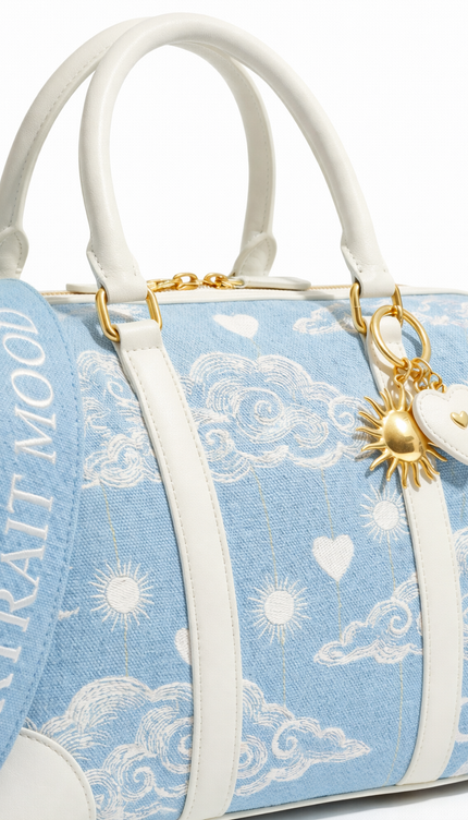 The P|M Odyssey City Duffle - Céleste Toile Edition