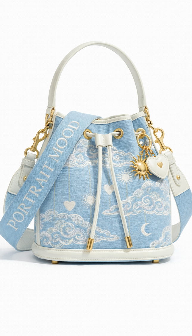 The P|M Stargazer Bucket - Céleste Toile Edition