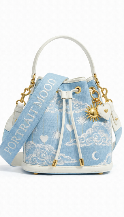 The P|M Stargazer Bucket - Céleste Toile Edition