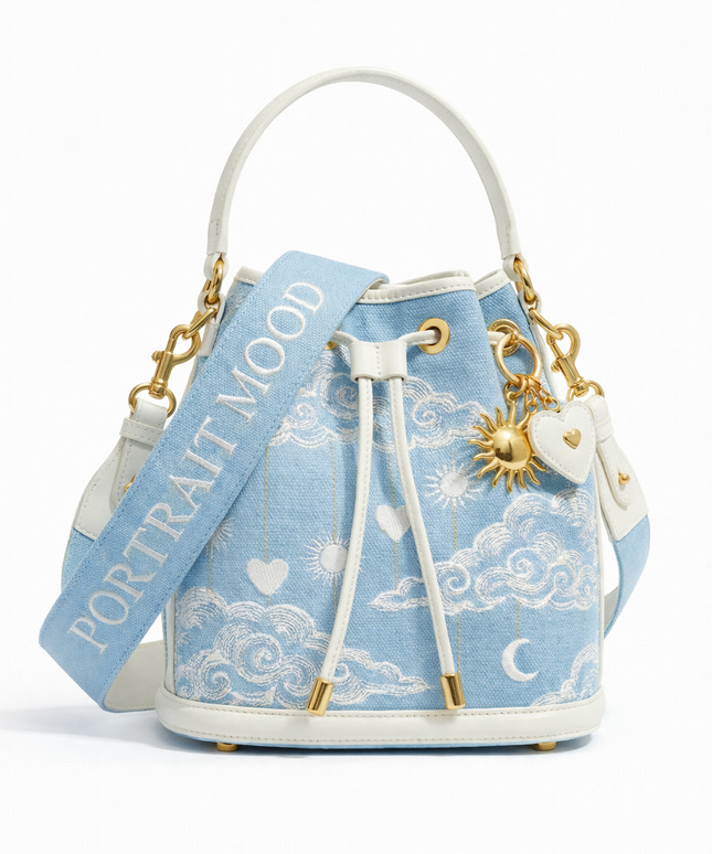 The P|M Stargazer Bucket - Céleste Toile Edition