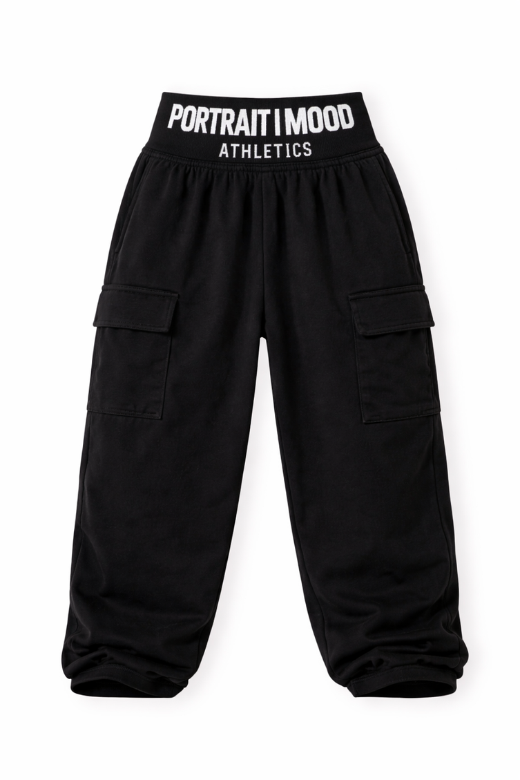 The PM Athletics High-Waist Cargo Jogger