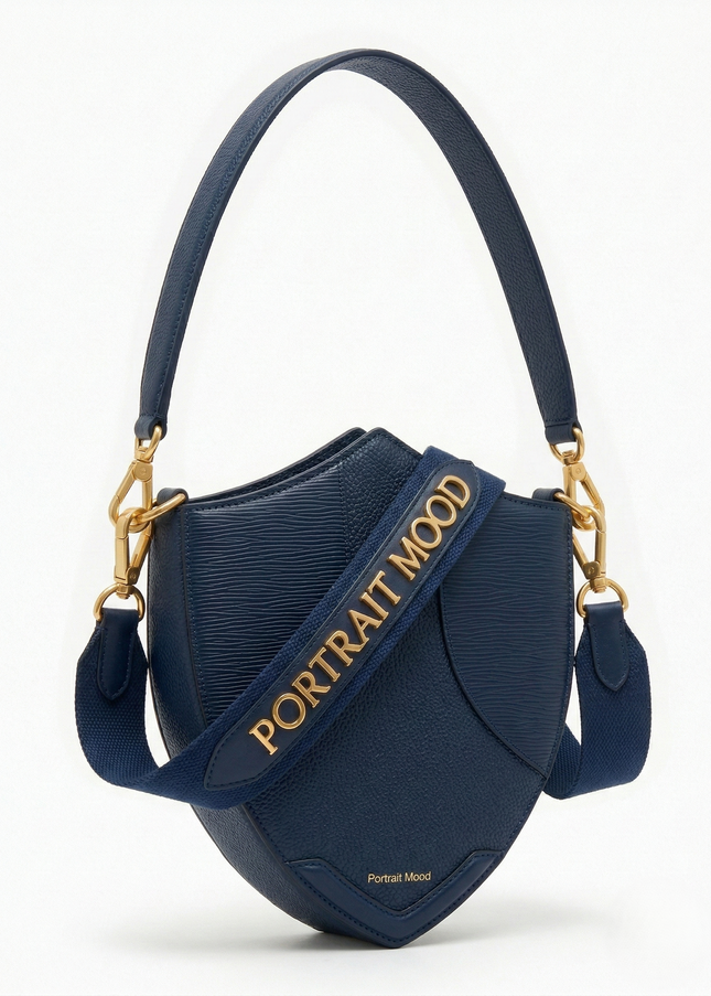 The P M Sovereign Shield Convertible Bag - Navy Edition