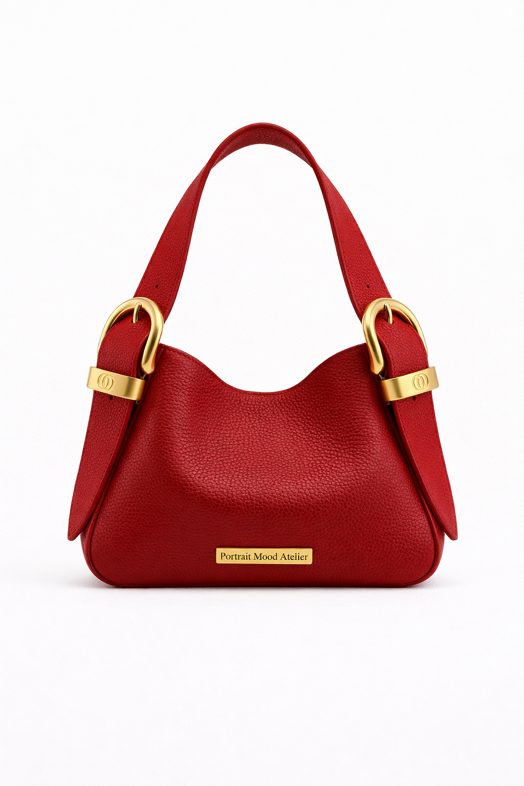 P|M Caprice Shoulder Bag — Rouge Impérial