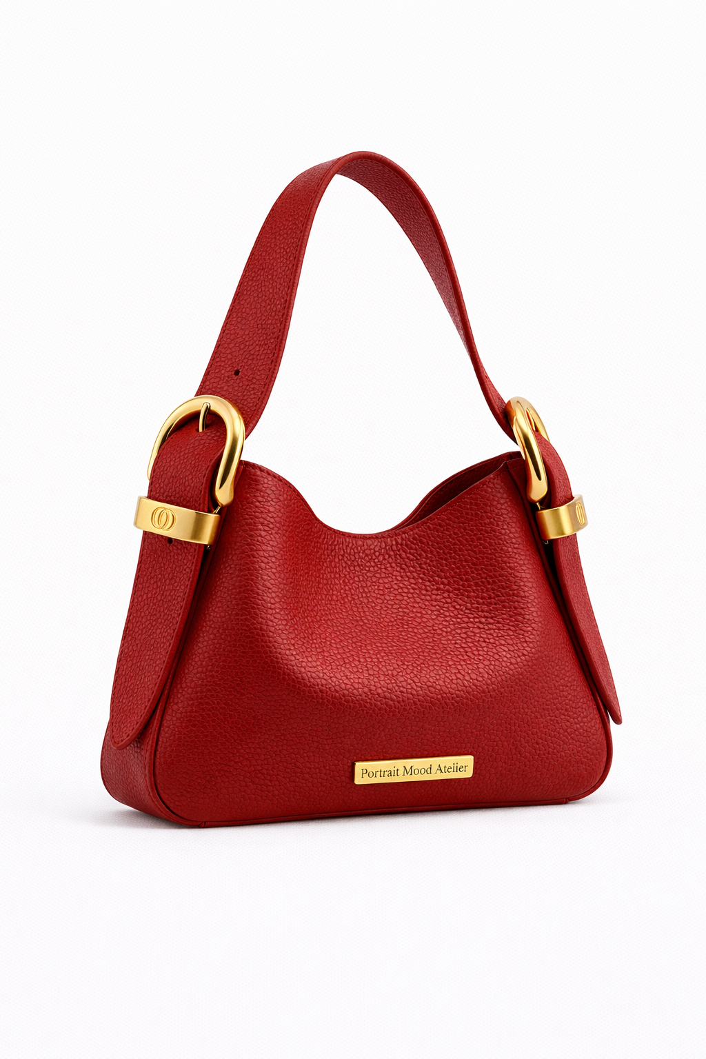 P|M Caprice Shoulder Bag — Rouge Impérial