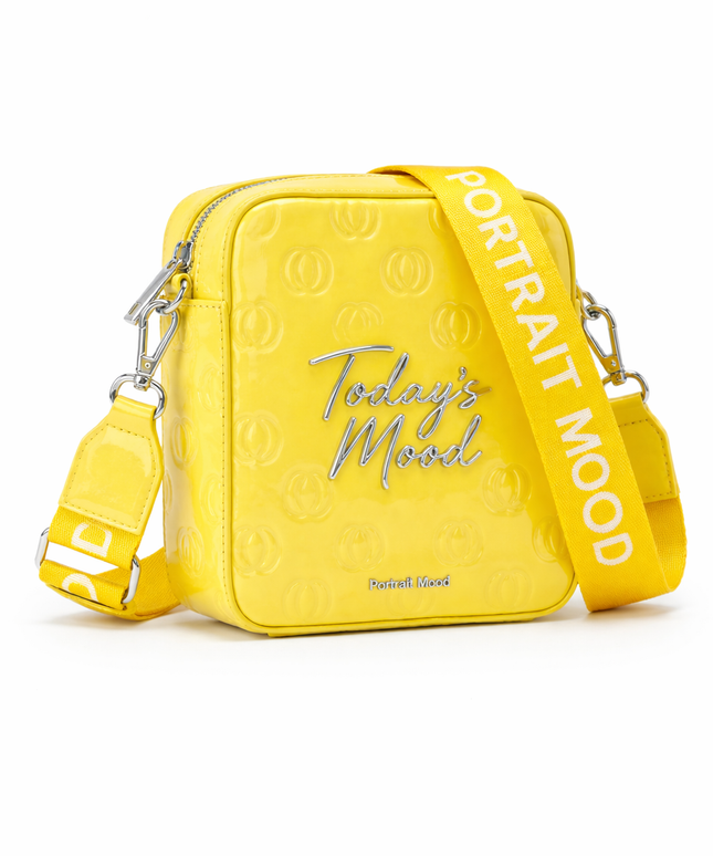 The P|M Aura Structured Camera Bag - Canary Patent Today's Mood Edition