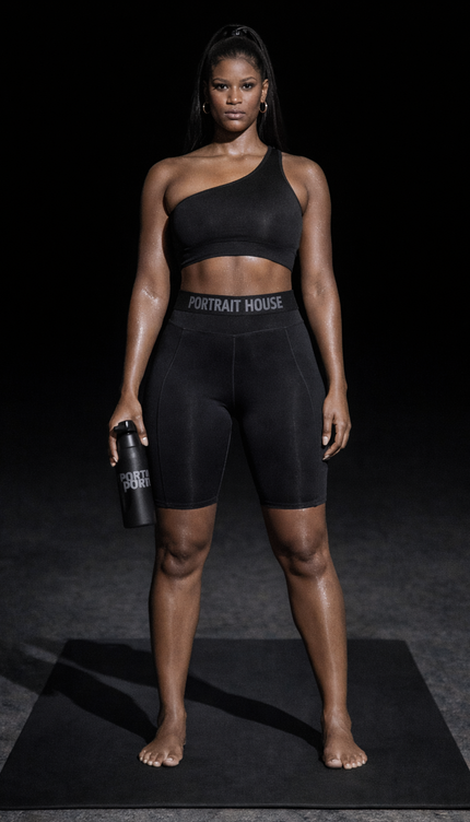 The Portrait House Identity Biker