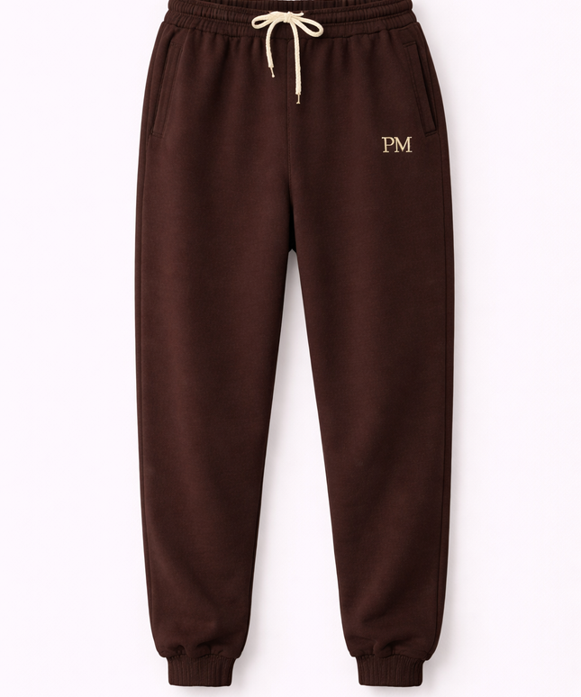 The PM Espresso Monogram Jogger