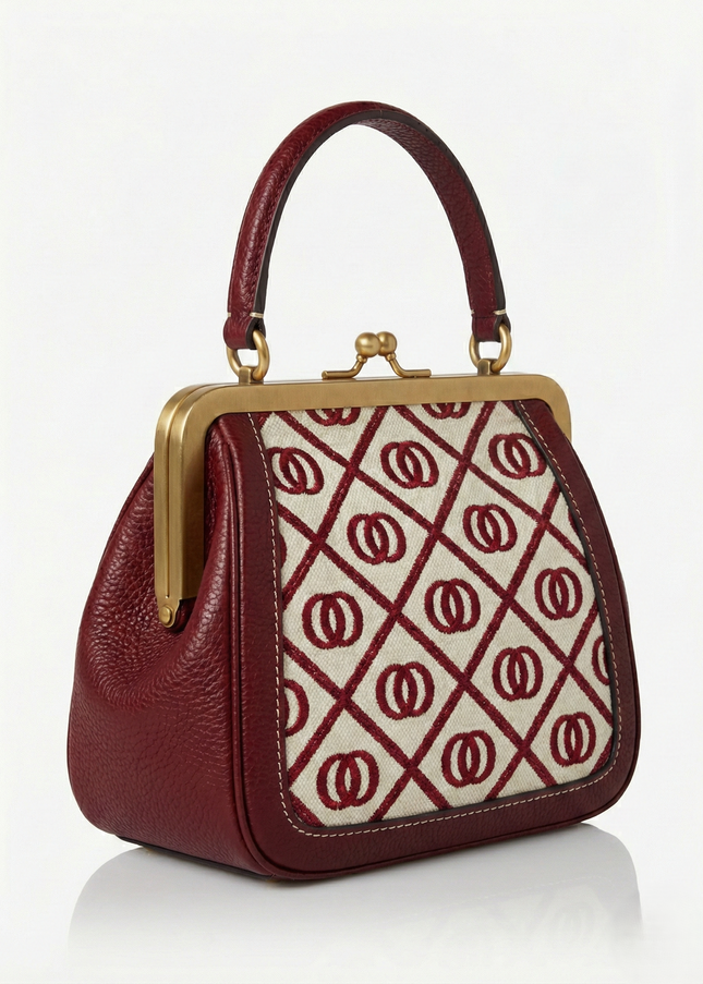 The P|M Aura Frame Top Handle - Crimson Lattice Edition